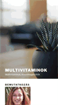 Mobile Screenshot of multivitaminok.com